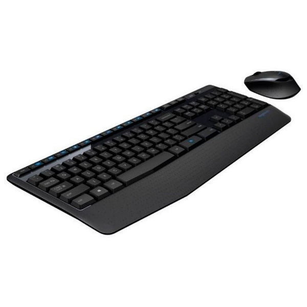 Combo LOGITECH  Teclado y Mouse MK345 Español Inalámbrico Receptor USB Negro