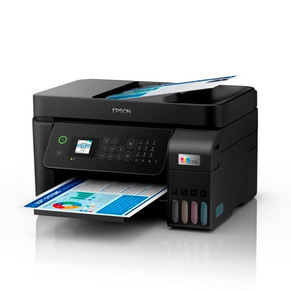 Impresora Multifuncional Color 4 En 1 Wifi Ethernet Adf Epson Ecotank L5290