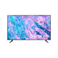 Televisor Samsung FLAT LED Smart TV 85 pulgadas Crystal UHD 4K  /3,840 x 2,160 /HDR / DVB-T2 /LAN /WIFI 5 / Bluetooth 5.2 / Google Meet / AirPlay 2 /modo ambiente/ Modo Juego/ HDMI x 3/ USB x1 /abre y edita archivos de Office/ Garantía 1 año, Ficha técnic