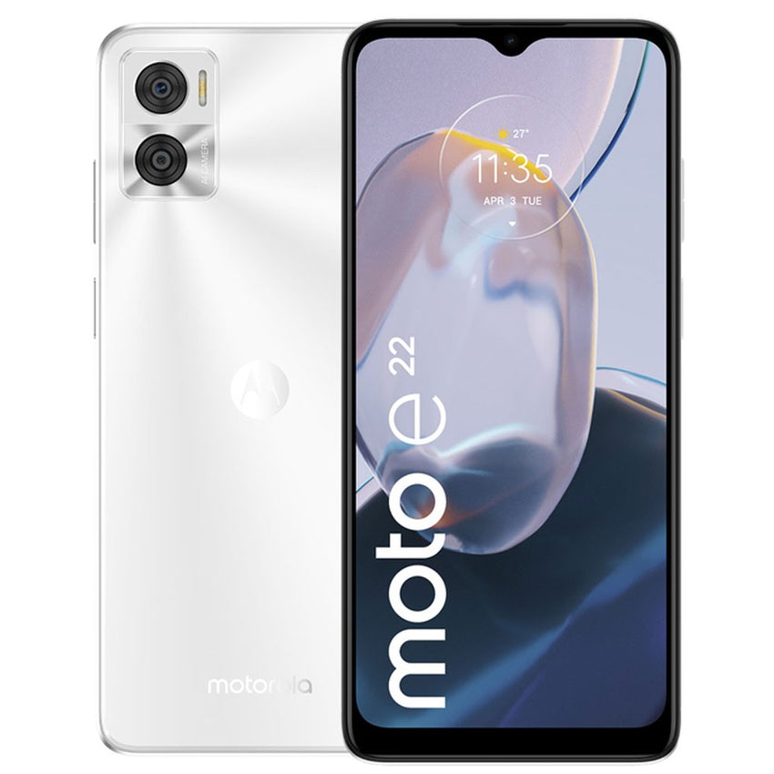 Celular MOTOROLA E22 128GB COLOR Blanco