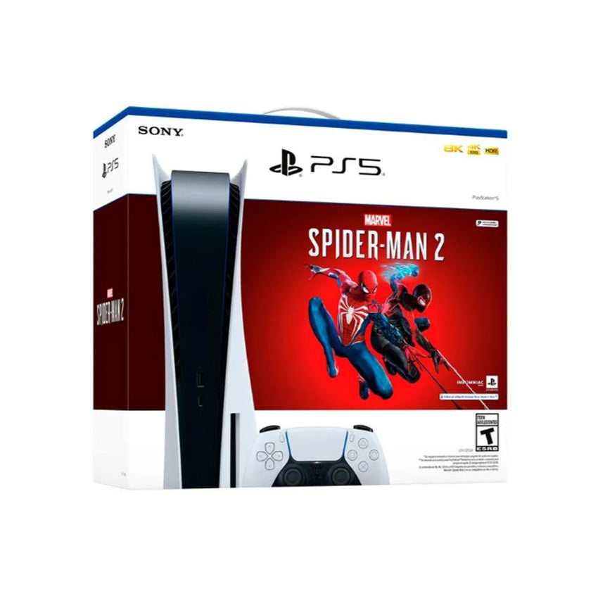 PS5 HW 1215 Estándar 825GB SSD Spider-Man 2 - Latam