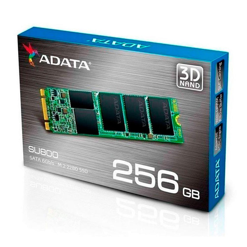Unidad de Estado Sólido ADATA Ultimate SU800 - M.2 - 256GB - SATA 3