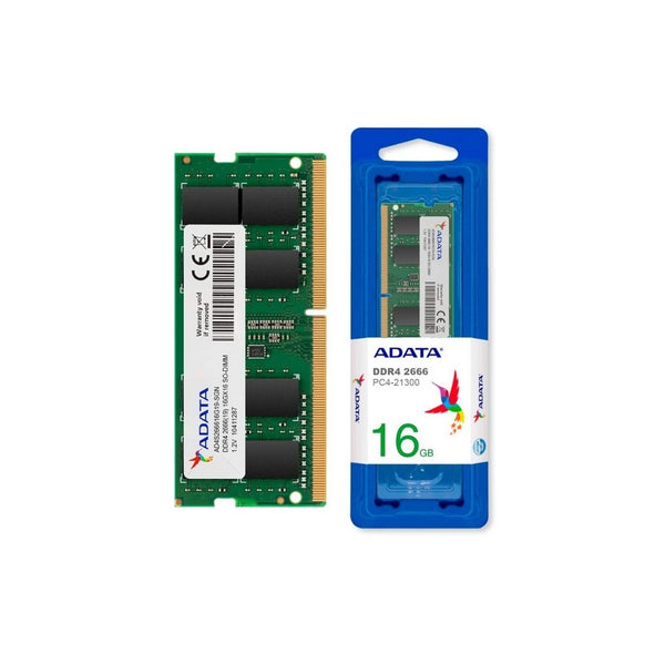 MEMORIA ADATA  RAM PORTATIL DDR4 16GB BUS 2666