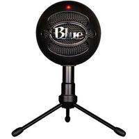 Microfono profesional logitech blue snowball negro usb