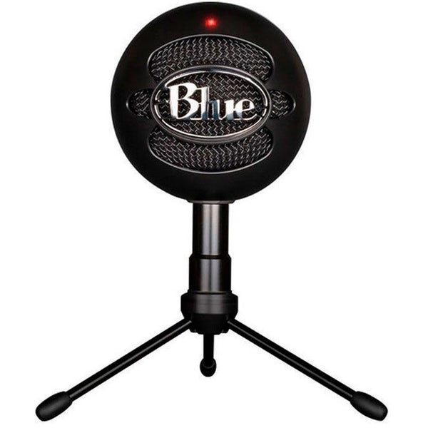 Microfono profesional logitech blue snowball negro usb