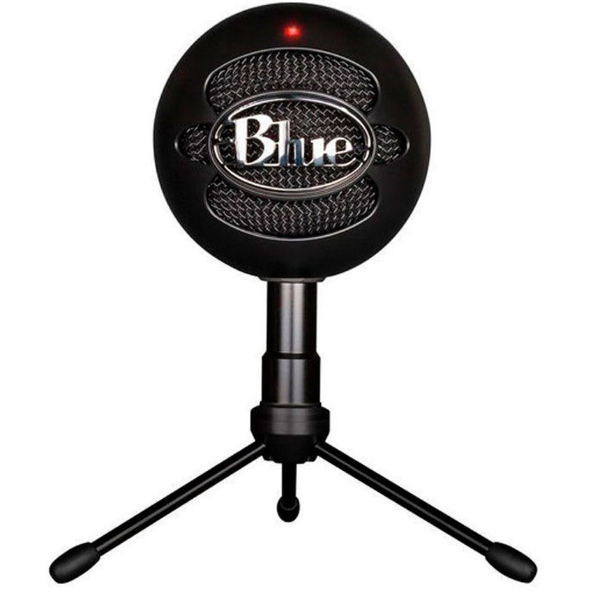 Microfono profesional logitech blue snowball negro usb