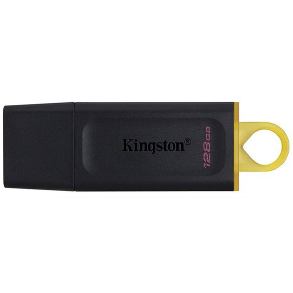 Memoria USB KINGSTON 128GB 3.2 Gen1 DataTraveler Exodia COLOR Negro + Amarillo