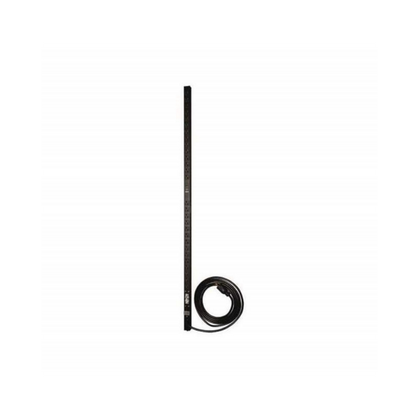 PDU Monofásico con Medidor Digital, 1.9kW 20A 120V, para instalación Vertical de 0U en Rack 28 Tomac