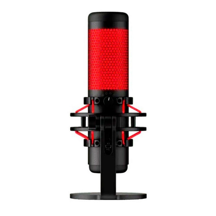 Micrófono HyperX QuadCast condensador multipatrón negro