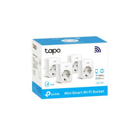 Mini Enchufe Inteligente Tp Link Tapo P100 Pack Por 4 Smart Mf