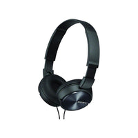 AudífonosDE Diadema  Sony con microfono  MDR-ZX110AP Negro diseño plegable giratorio, diafragma 30 mm cable de 1.2m
