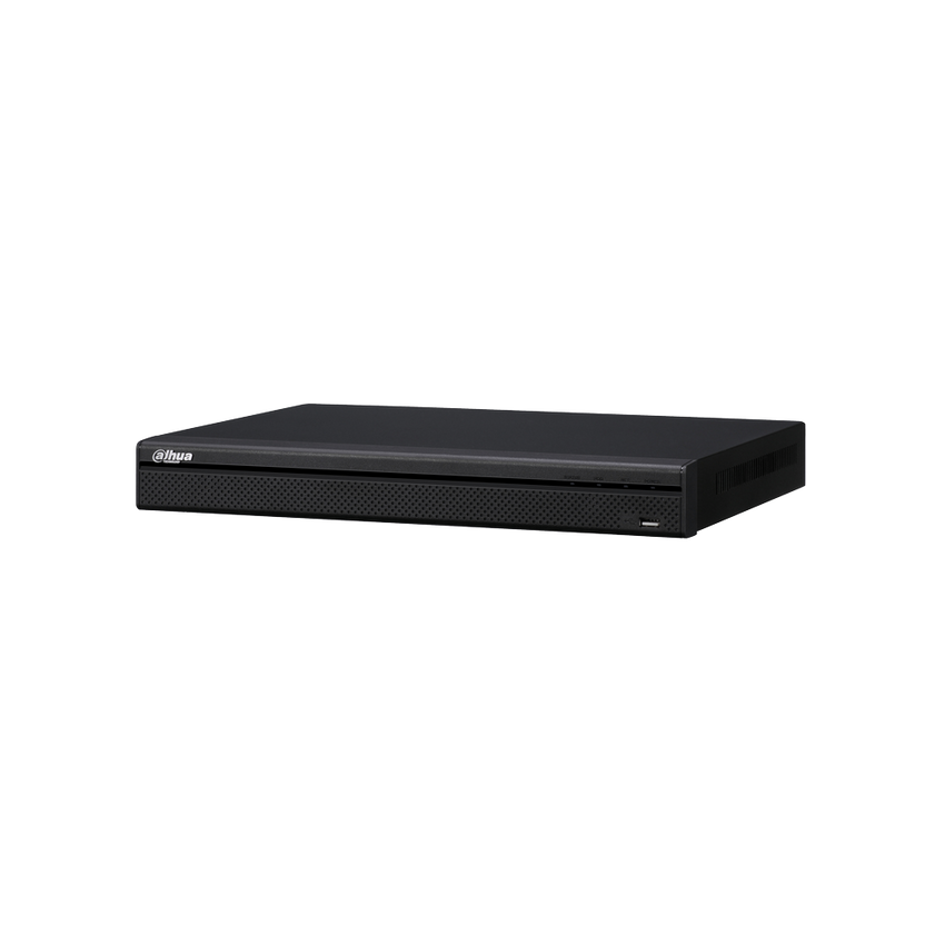 Grabador Dahua NVR, 32 Canales, H265+/H264+, 2HDD, 1 HDMI, 2 USB, 1 RJ45.