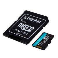 Memoria Kingston Micro sd  Canvas Go Plus 170R A2 U3 V30 Card + ADP 256GB