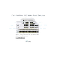 Swithes Cisco CBS250 Smart 48-port GE, PoE, 4x1G SFP