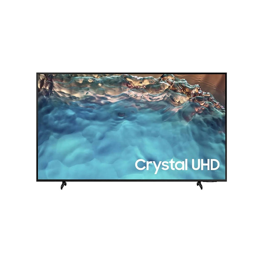 Televisor Samsung FLAT LED Smart TV 70 pulgadas Crystal UHD 4K  /3,840 x 2,160 / DVB-T2 /LAN/ Bluetooth/ AirPlay 2 / Bixby desde el control /modo ambiente/ Modo Juego/ HDMI x 3/ USB x2 /abre y edita archivos de Office/ control de voz/Garantía 1 año