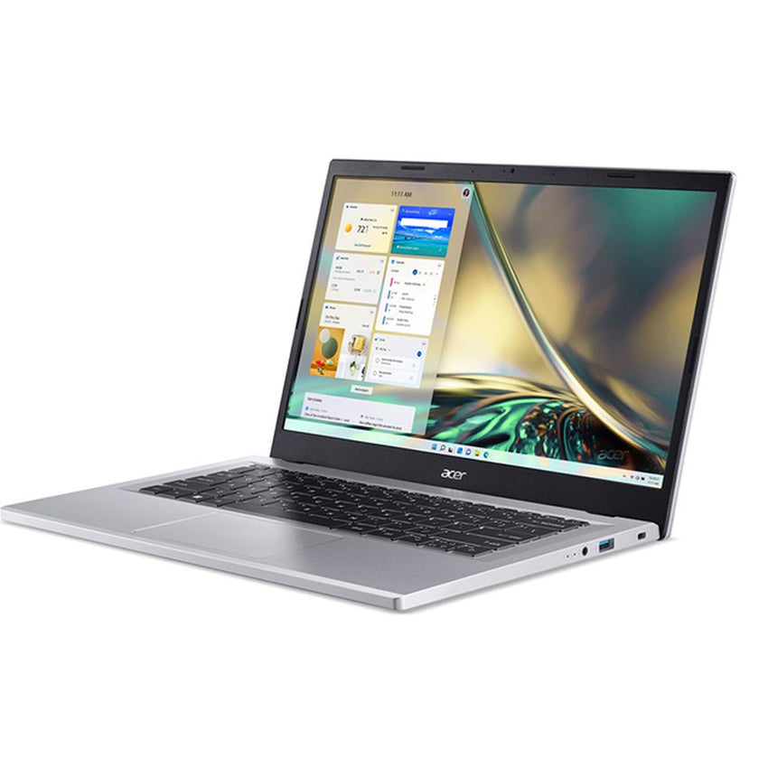 Portatil Acer A314-36P-371M FHD Ci3 N305 14 8GB DDR5/512SSD/Windows 11 Home Single color silver + mouse