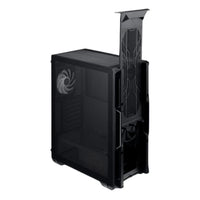 Chasis gamer XPG by ADATA STARKER Negro / ATX / Vidrio templado X1 / 1 Fan cooler ARGB + 1 Fan Cooler Standard + Fuente de poder XPG PROBE / 600 Watts / Certificada 80 Plus Bronze