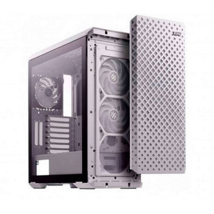 Chasis gamer XPG DEFENDER PRO Blanco / Vidrio templado X1 / 3 Fan cooler ARGB