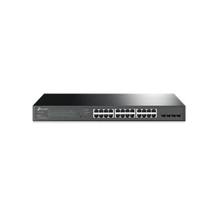 Switch TPLINK  Administrable de 24 puertos Giga L2+ COLOR Negro