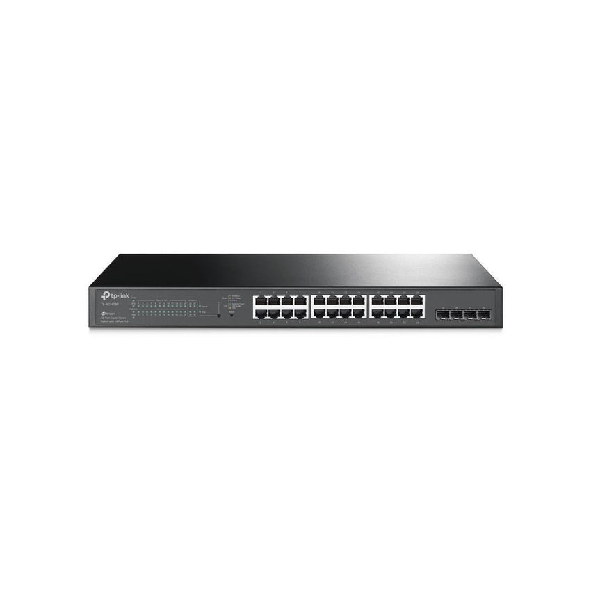 Switch TPLINK  Administrable de 24 puertos Giga L2+ COLOR Negro