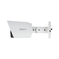Camara Dahua Bullet IP, 2MP, Lente fijo 2,8mm, H265, DWDR, IR30m, Tarjeta SD maximo 256GB, IP67, 12VDC / POE.