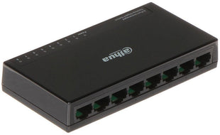 Switch Dahua Giga No Administrable 8 puertos 10/100/1000 (Plástico)