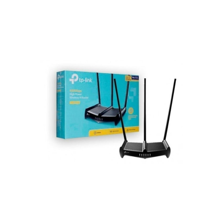 Router TPLINK Inalámbrico de Alta Potencia 450Mbps, 2.4 Ghz, 450 Mbps - 3 Antenas Externas