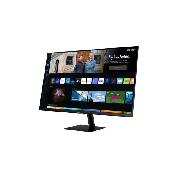 SAM MONITOR SAMSUNG PLANO  SMART Tamaño de Pantalla 32   Color: Negro 1920*1080,   1 MS 60 HZ,   Microsoft 365, Tap View, Workspace, Parlantes incorporados HDMI 1.4. Puertos USB (2), WiFi, Bluetooth
