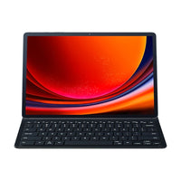 Tablet Samsung Galaxy Tab S9 FE Plus WIFI, 12gb/256gb, silver + EF-DX810BBSGES + comboteclado