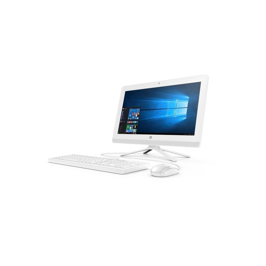 HP AIO 20-c423la Core i3-7130U / 4GB / 1TB /  Windows 10 home  White HD