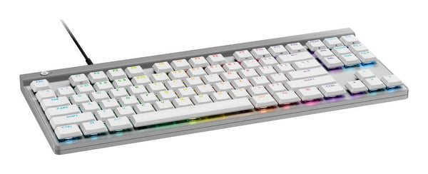 TECLADO G515 WHITE-CABLEADO