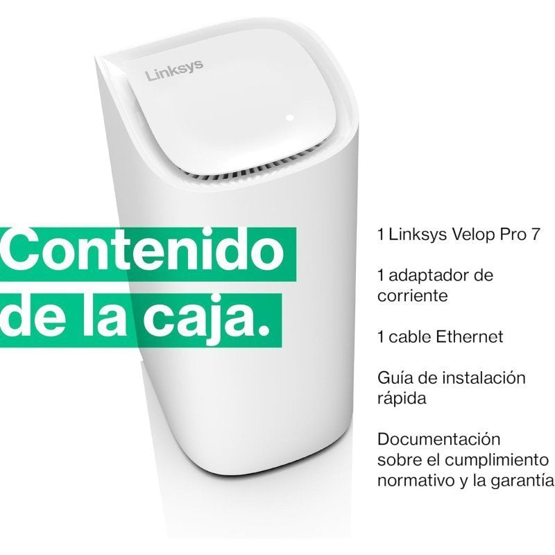VELOP 1 NODO MESH TRI BAND WIFI 7 MBE7000 BE11000