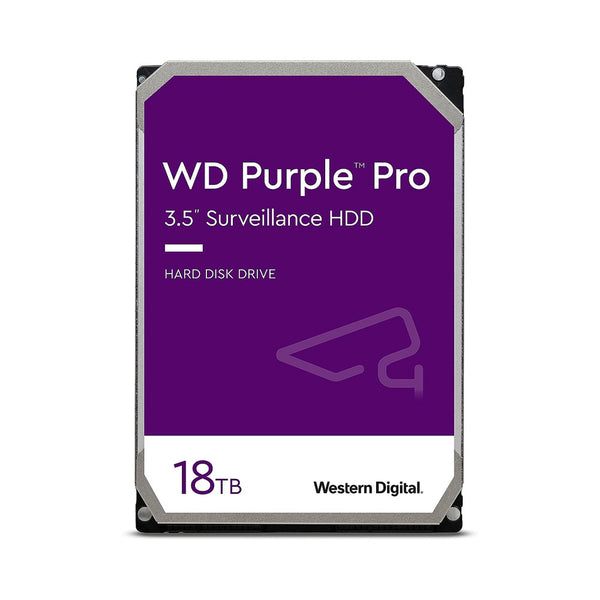 Disco duro para video inteligente WD Purple Pro 18TB- SATA- 3,5 Inch-7200 -512 MB GARANTIA 5 AÑOS