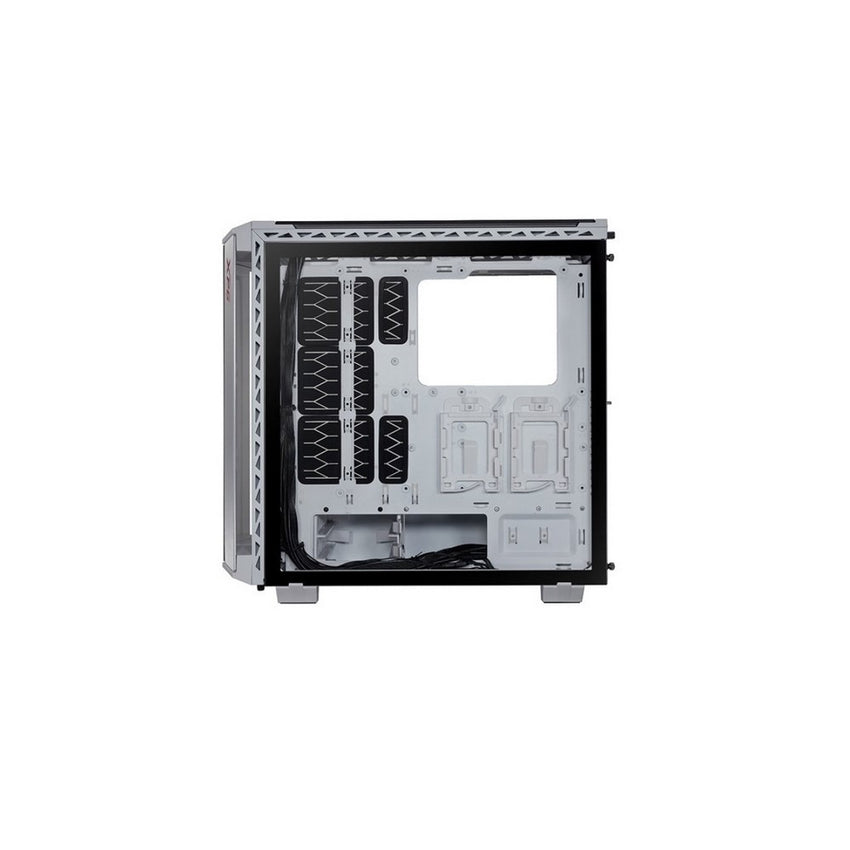 Chasis gamer XPG by ADATA BATTLECRUISER Blanco / Vidrio templado x4 / 4 Fan cooler ARGB