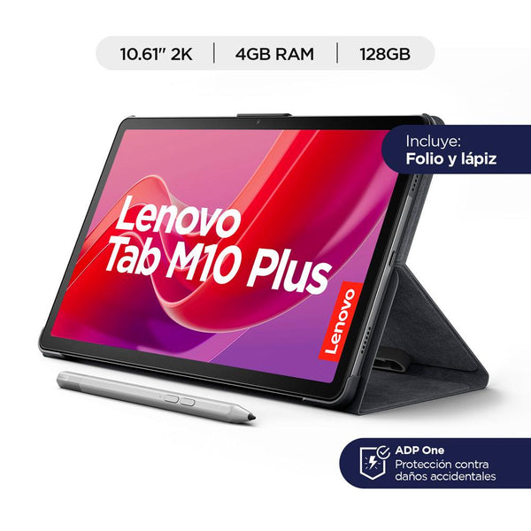 Tablet LENOVO 10.61” Pulgadas M10 RAM 4GB Disco SSD 128GB COLOR Gris