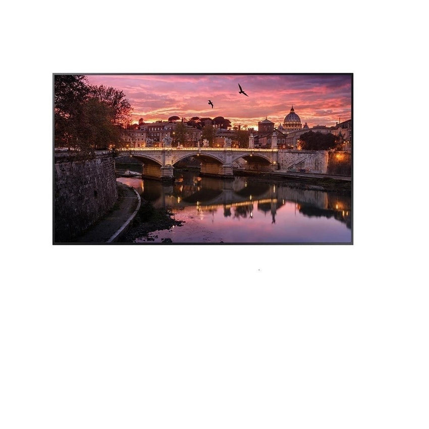 Monitor Industrial Samsung  QB75R,Tamaño: 75, Resolución 3840x2160 (16:9) 4K UHD, Brillo 350nit, Contraste: 4000:1,Certificación IP 5x, Características: uso 16 horas/día, soporte UHD,MagicInfo S6, SSSP 6.0, altavoces 10Wx2., Wi-fi ready, Entradas: DVI-D,