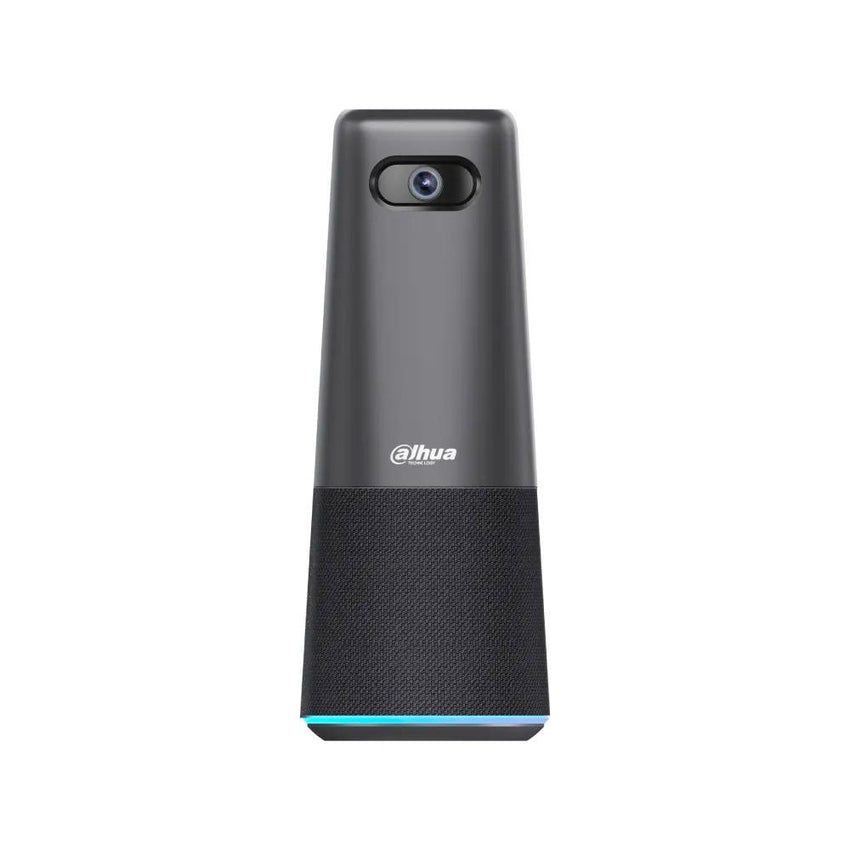 Cámara Dahua USB todo en uno 1080P,2MP / FHD a 30fps, gran angular de 100° reducción de ruido digital 3D,Procesamiento de voz multidimensional, presenta más naturaleza, voz abundante y clara,Algoritmo de matriz omnidireccional de 4 micrófonos, captación d
