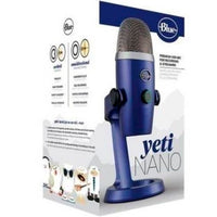 Microfono logitech Yeti Nano Color Azul