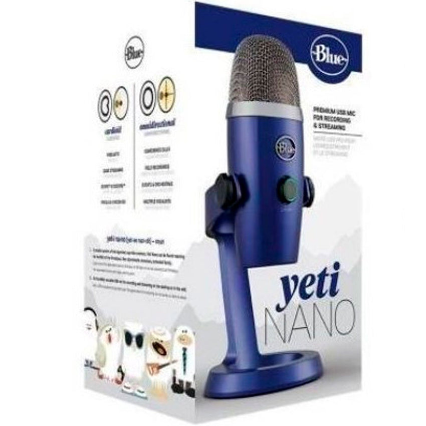 Microfono logitech Yeti Nano Color Azul