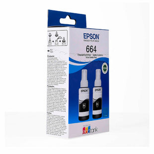 Kit Epson 2 Botellas 664 Color Negra