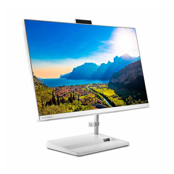 Todo en uno Lenovo IdeaCentre 3 24ALC6 AMD Ryzen 5 7530U 23,8 Pulgadas FHD Memoria 8GB Estado Solido 512GB Windows 11 Home color Blanco