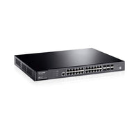 Switch TP-LINK Administrable Gigabit L3 Apilable JetStream de 28 puertos