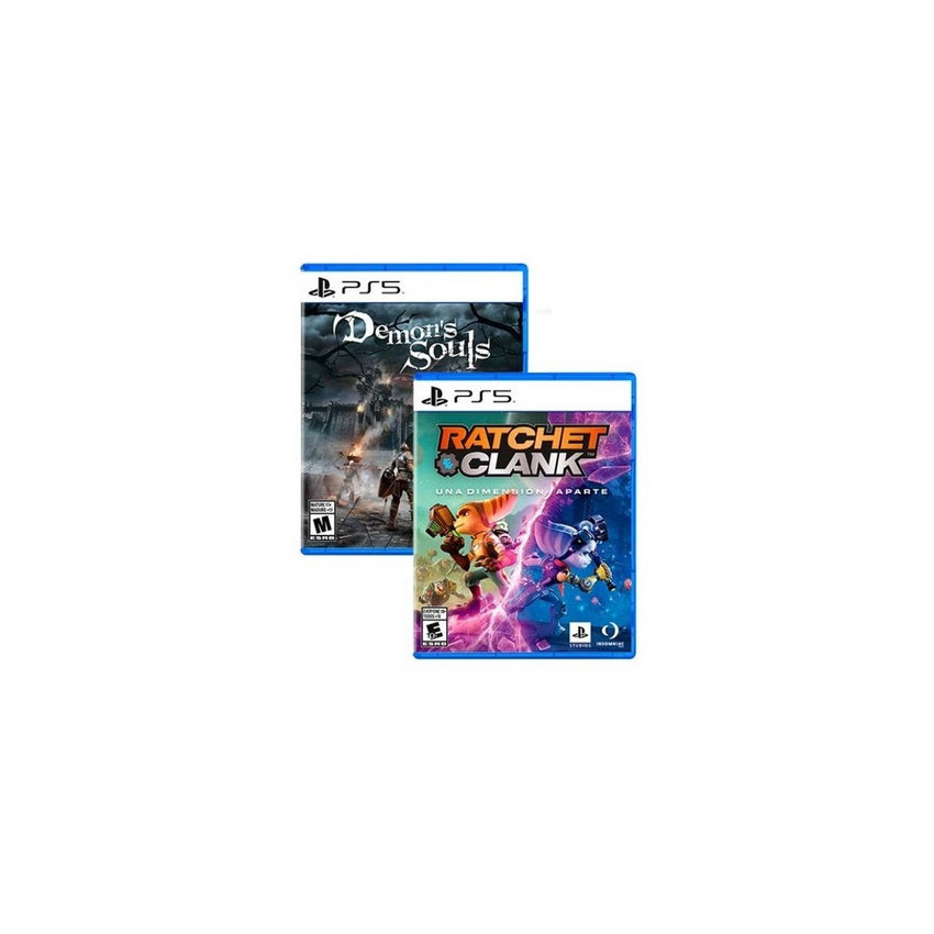 PS5 HW 1115 Standard + PS5 Dualsense Red + PS5 Demons + PS5 Ratchet
