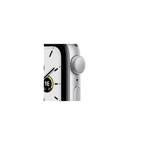 Apple Watch SE (GPS) - Caja de aluminio en plata de 44 mm - Correa deportiva en color abismo - Talla única