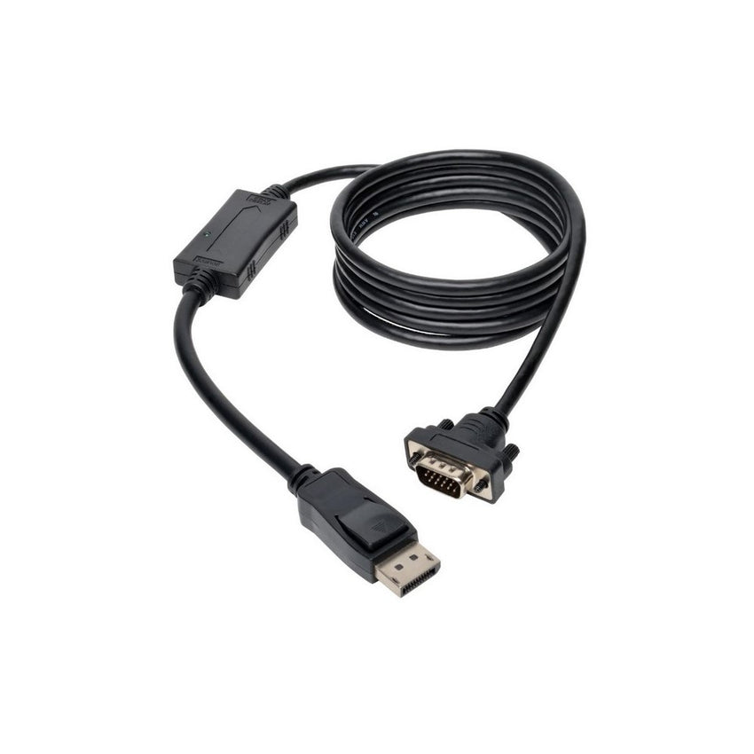 Cable DisplayPort a VGA Activo, Adaptador DisplayPort con Broches a HD-15 (M/M), 2 m [6 pies]