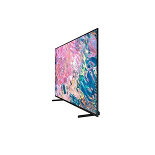 Televisor Samsung FLAT QLED Smart TV 55 pulgadas, UHD 4K  /3,840 x 2,160 / DVB-T2 / Procesador Quantum Bluetooth / Dual Led / asistente de voz /  modo ambiente/ Modo Juego/  HDMI x 3 / USB x 2 /LAN/ abre y edita archivos de Office/ Control Solar/Garantía