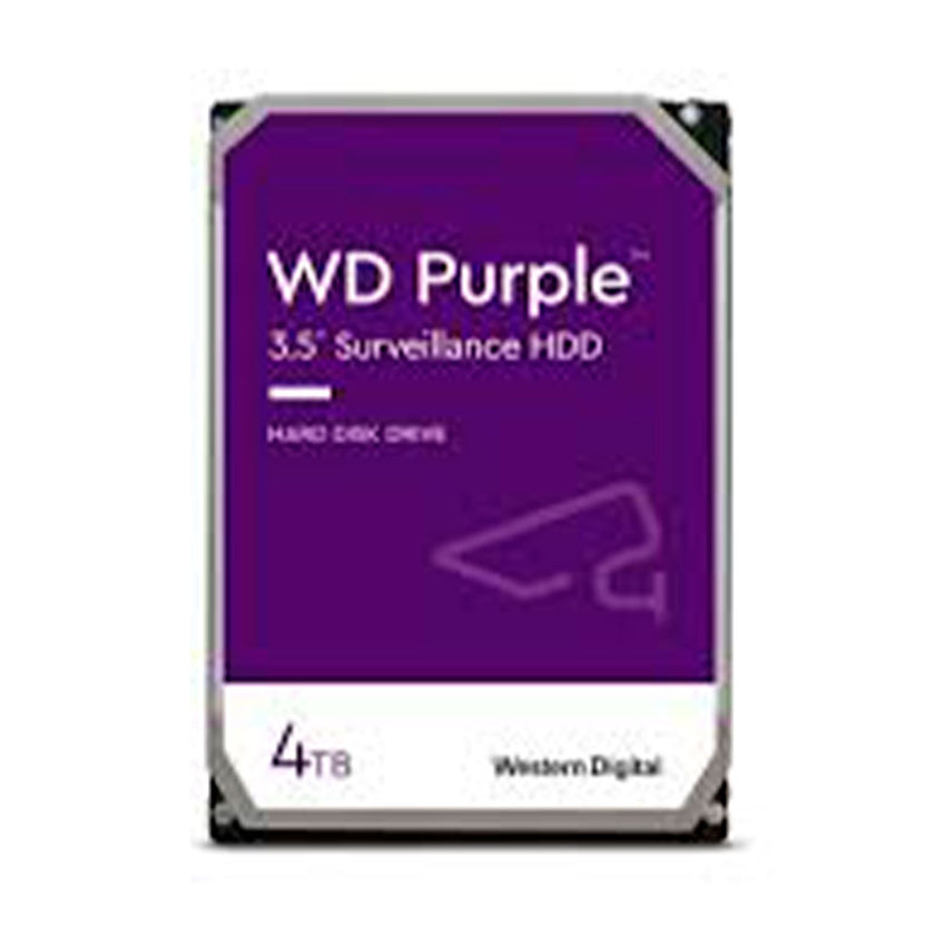Disco Duro Western Digital PURPLE 4TB 5400RPM SATA 6Gbs Cache 256 MB 3,5in videovigilancia trabajo 24/7