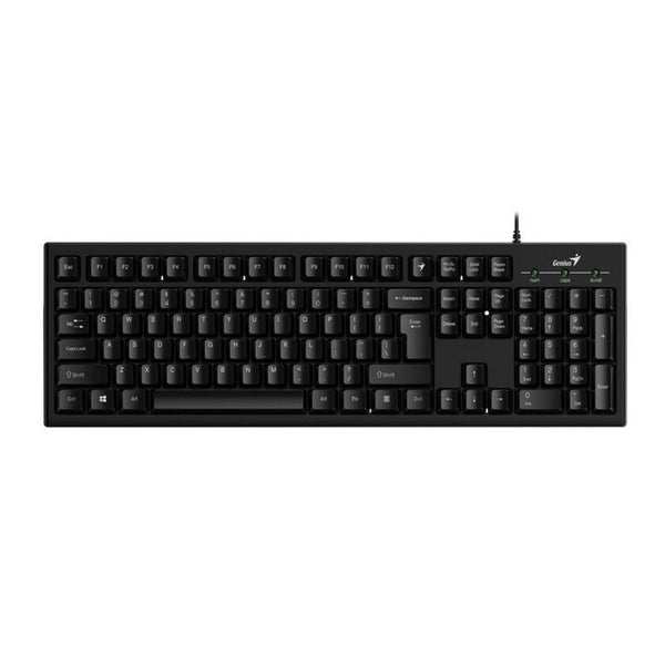 Teclado GENIUS Smart KB-102 USB Resistente A Liquidos COLOR Negro