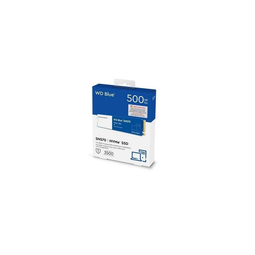 Unidad de estado sólido SSD Western Digital Blue SN570 500GB NVMe PCIe  lectura secuencial