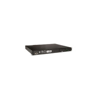 PDU Tripplite Monofásico con Medidor Digital con Switch de Transferencia Automática 3.8kW, 2 Entradas C20 de 200-240V, 8 Tomacorrientes C13 y 2 C19, 1U, TAA